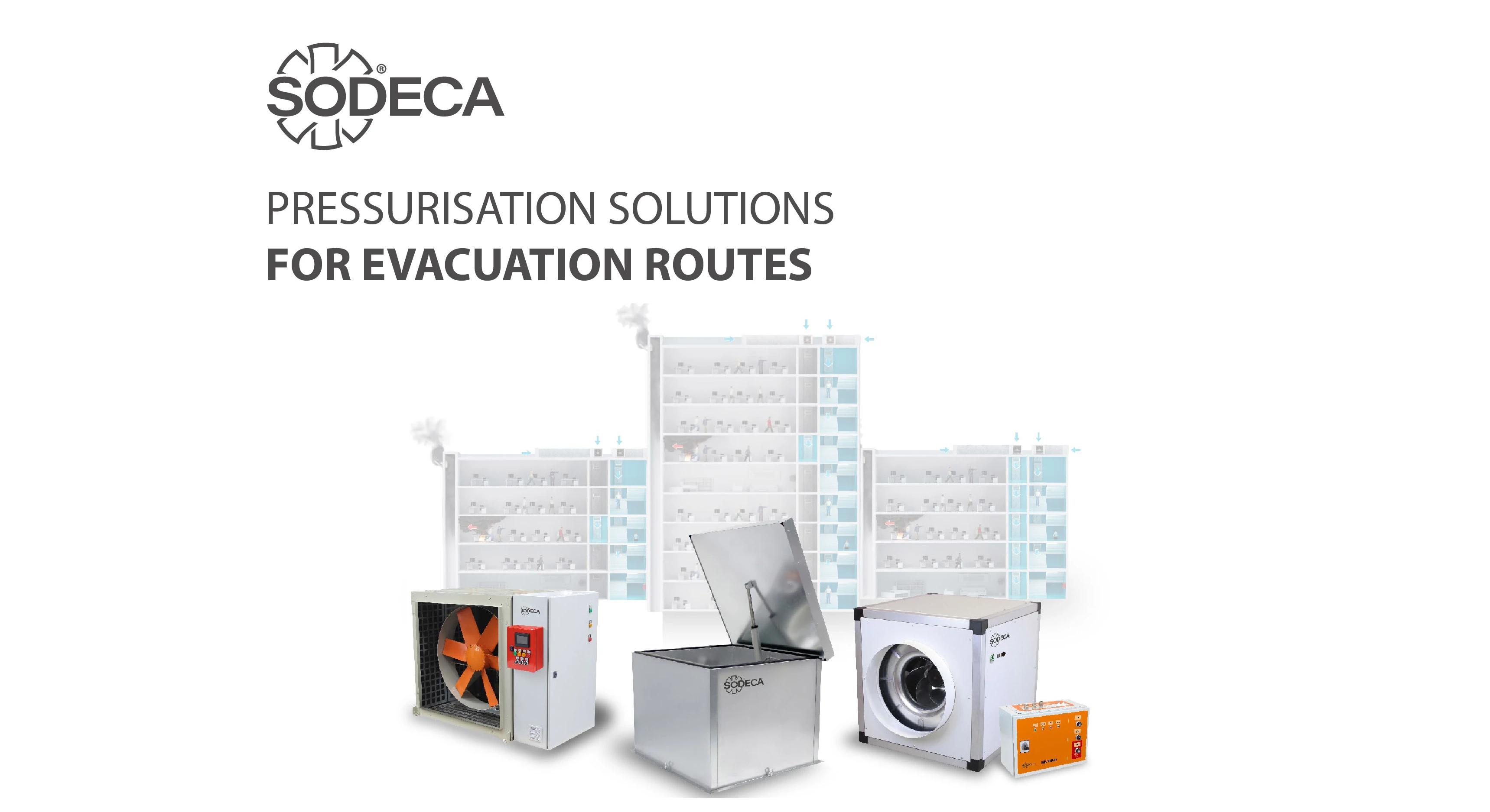 What is a staircase pressurisation system and how does it work?